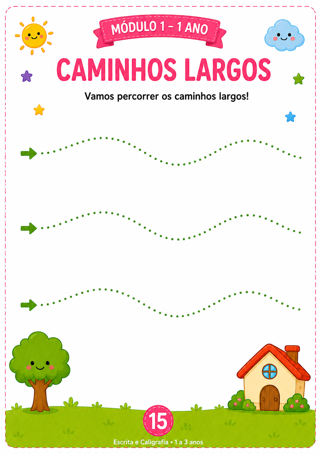 Atividade 1 Ano — Caminhos Largos